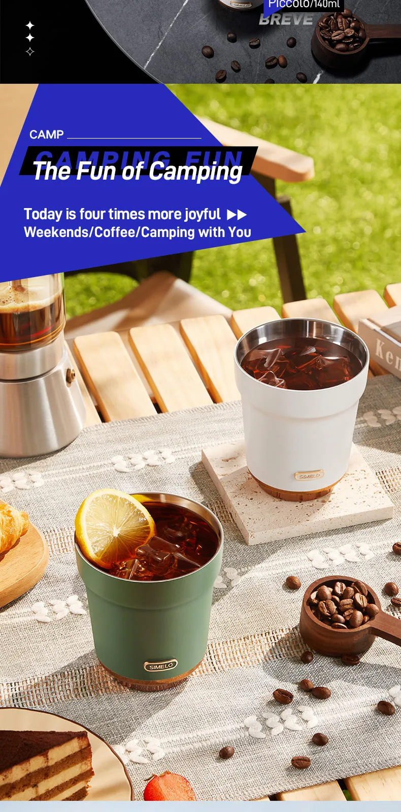 LT-050 Nordic Choice Milan 316L Vacuum Latte Cup — product detail