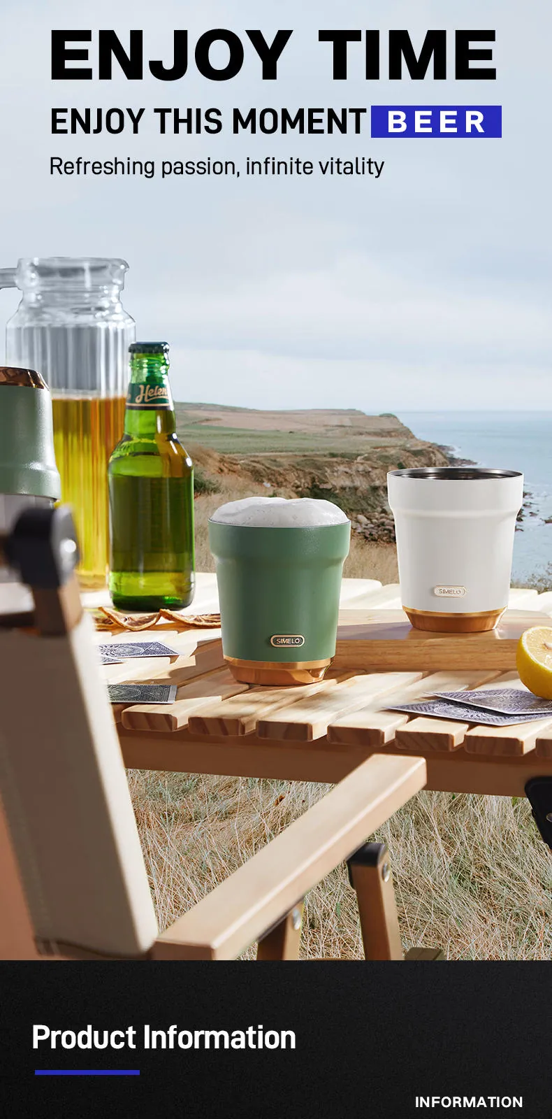 LT-050 Nordic Choice Milan 316L Vacuum Latte Cup — product detail